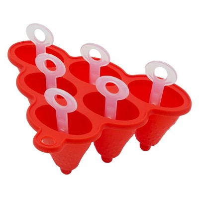 Форма силіконова на 6 виробів Морозиво 14 х 14 х 10 см ( шт ) Форма силіконова на 6 виробів Морозиво 14 х 14 х 10 см ( шт )