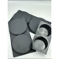 Форма силіконова на 2 вироба Ø 10 см Н 3 см Коло ( шт )