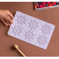 Молд силіконовий 21,5 х 13,5 см Штурвал ( шт ) Молд силіконовий 21,5 х 13,5 см Штурвал ( шт )