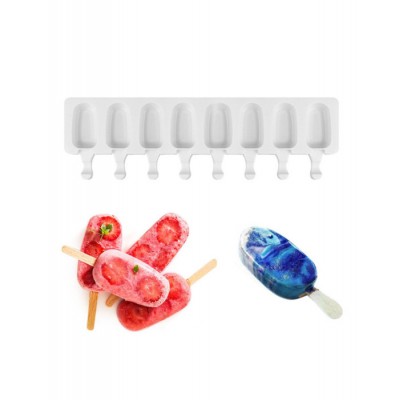 Форма силіконова на 8 вироби Морозиво Ескімо ( шт ) Форма силіконова на 8 вироби Морозиво Ескімо ( шт )