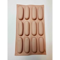 Форма силіконова на 12  виробів 30 х 17 см Савоярді ( шт )