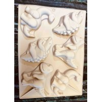 Форма силіконова на 6 виробів 28 х 20 см Діно ( шт )