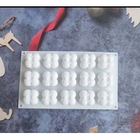 Форма силіконова на 15 виробів 29 х 17 см Кристали ( шт ) Форма силіконова на 15 виробів 29 х 17 см Кристали ( шт )