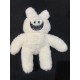 Игрушка монстр белая