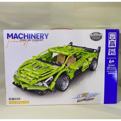 Игрушка Конструктор Машинка (55*38)см, 589-деталей