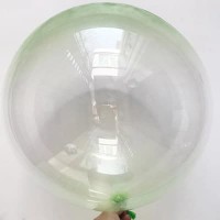 Шарик 45см (18’’) хрустальный зелёный омбре Шарик 45см (18’’) хрустальный зелёный омбре