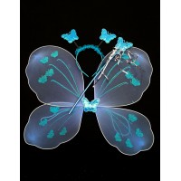 Набор Бабочки 45×35см (голубой)