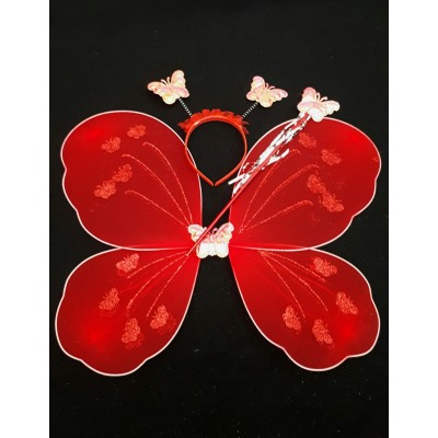 Набор Бабочки 45×35см (красный)