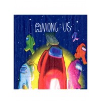 Салфетки Among As (уп.20шт)