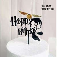 Топпер для торта Happy Birthday (гарри поттер) 