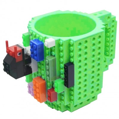 Чашка-конструктор LEGO (салатовая)