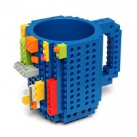 Чашка-конструктор LEGO (синяя)