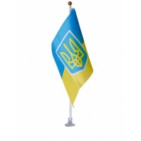 Флаг Украины с присоской
