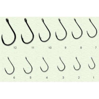 Крючок GC коричневый Bully №7 (7шт) 5547107 *