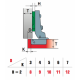 Петля Linken System A 110 1/2 (A 110 1/2)