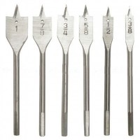 Intertool SD-0206 Набор перьевых сверл по дереву 6шт