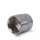 Головка торцевая шестигранная 1/2" 30мм Хром-Ванадиум ET-0030