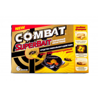 Ловушка от тараканов «Combat-SuperBait»  6 контейнеров в упаковке
