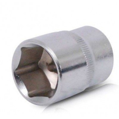 Головка шестигранна 1/2' 27мм * 42мм, Cr-V. STORM Головка торцевая шестигранная 1/2" 27мм Хром-Ванадиум ET-0027