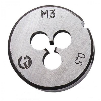 Плашка М 3*0,5 мм Intertool SD-8206