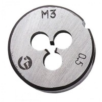 Плашка М 3*0,5 мм Intertool SD-8206 Плашка М 4 *0,7 мм Intertool SD-8210