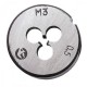 Плашка М 3*0,5 мм Intertool SD-8206 Плашка М 4 *0,7 мм Intertool SD-8210