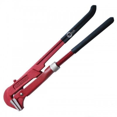 Ключ трубный 1.0", 90град. Intertool HT-0187