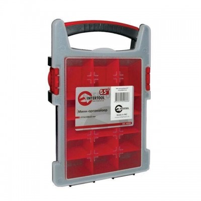 Мини-органайзер пластиковый Intertool BX-4008