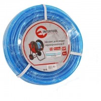 Шланг для воды 3-х слойный 1/2", 30м, армированный PVC INTERTOOL GE-4055