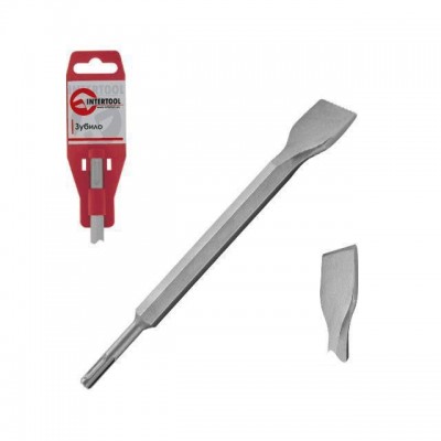 Зубило по камню SDS 25мм, 280*17мм Intertool SD-0412