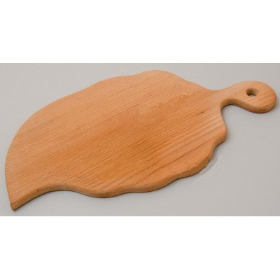 Доска разделочная деревянная «Лист», бук, 20х30 см