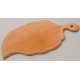 Доска разделочная деревянная «Лист», бук, 13х22 см