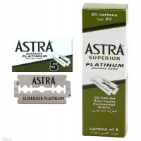 Лезвия для бритвы Astra Platinum, 100 шт