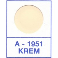 Заглушка WEISS под конфирмат - смкл. Krem (Глянцевая Кремовая) К-1951