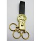 Брелок для ключей с кожаным ремешком "Стразы" 19387 D код 19580