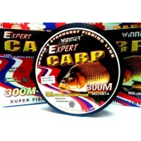 Леска Winner Original Expert Carp №0814 300м 0.25мм *