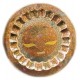 Тарелка бронзовая настенная (48 см)(Wall Plate Jaipuri Mix 20") код 23510