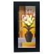 Бабочка в рамке на фоне (32х18х4см)(AD370-4) код 26136