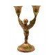 Подсвечник "Ангел" бронзовый  (16х10,5х7 см)(Candle Stand Boy 2C Copper) код 28254