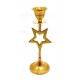 Подсвечник бронзовый "Звезда" (15,5х6,5х6 см)(Candle Stand Star Copper) код 28286