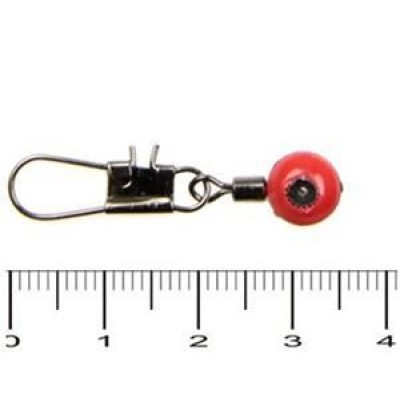 Карабин с бусиной поплавочный YM-5010 (100шт) M *