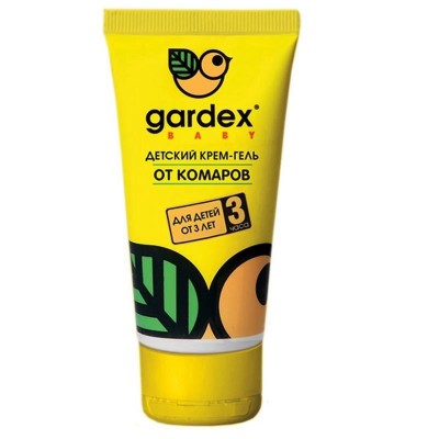 Крем-гель Gardex baby детский от комаров, от 3х лет