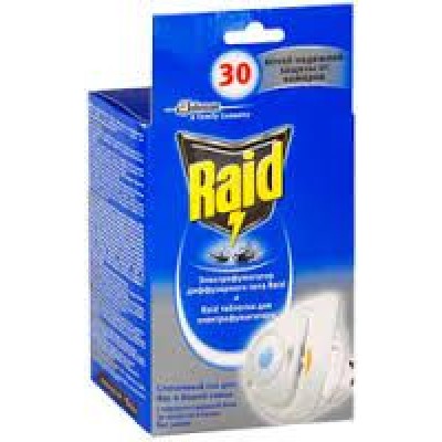 Набор Raid от комаров (комплект диффузорного типа на 30 ночей)