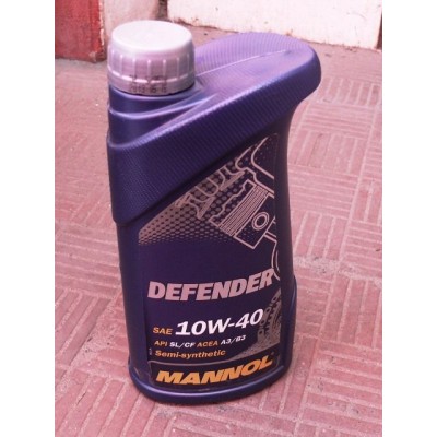 Масло Mannol 4т  10w-40 1л Defender (ящ - 20 шт)