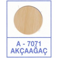 Заглушка WEISS под конфирмат - смкл. Akcaagac (Клен) К-7071