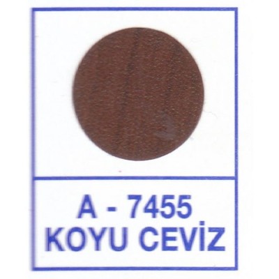 Заглушка WEISS под конфирмат - смкл. Koyu Ceviz (Темный орех) К-7455 Заглушка WEISS под конфирмат - смкл. Koyu Ceviz (Темный орех) К-7455