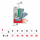 Петля Linken System A 165 (Кузнечная) (A 165)