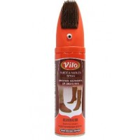Спрей-краска Vilo восстановитель для изделий из замши и нубука (200 мл) черная
