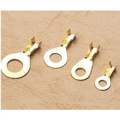 Клемма не изолированная, латунь "кольцо" 5 мм (100 шт)