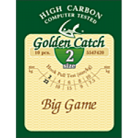 Крючок GC зеленый Big Game №8 (10шт) 5547423 *